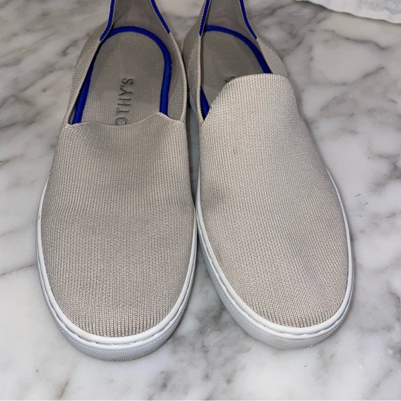 Rothy’s sand original slip on sneaker - Picture 4 of 4